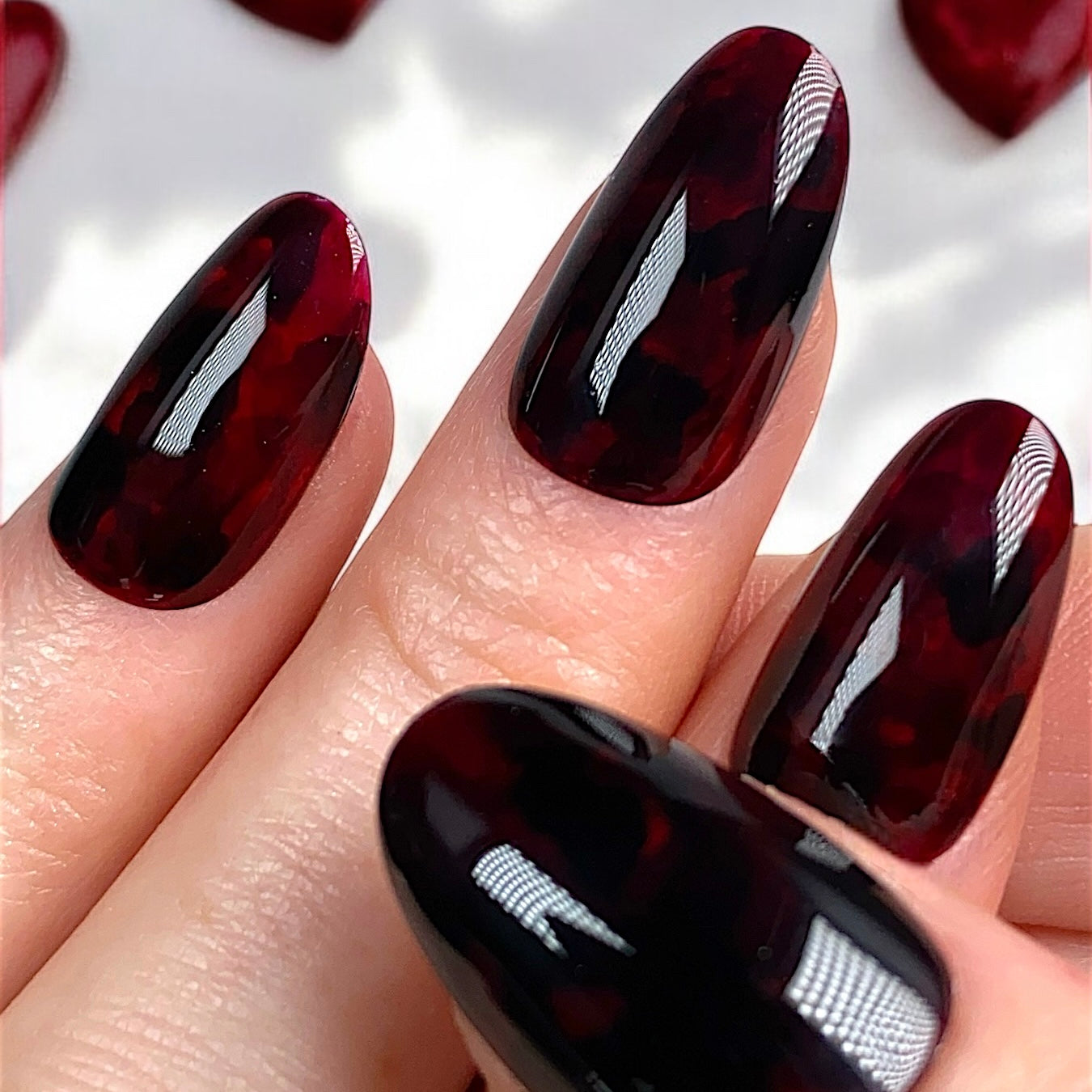Press-on nails « DARK LOVE »
