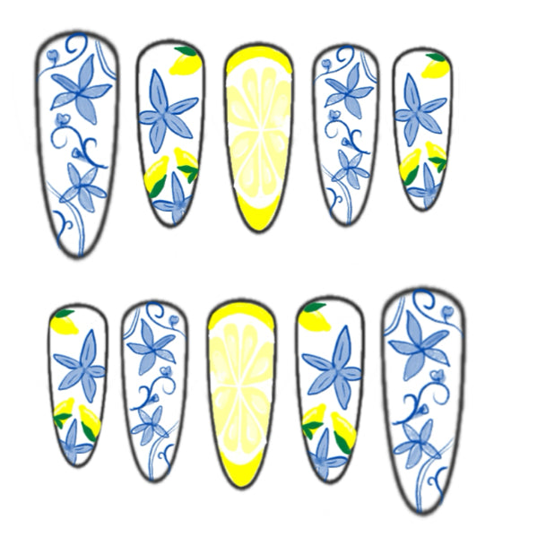 Press-on nails « Dolce Vita »