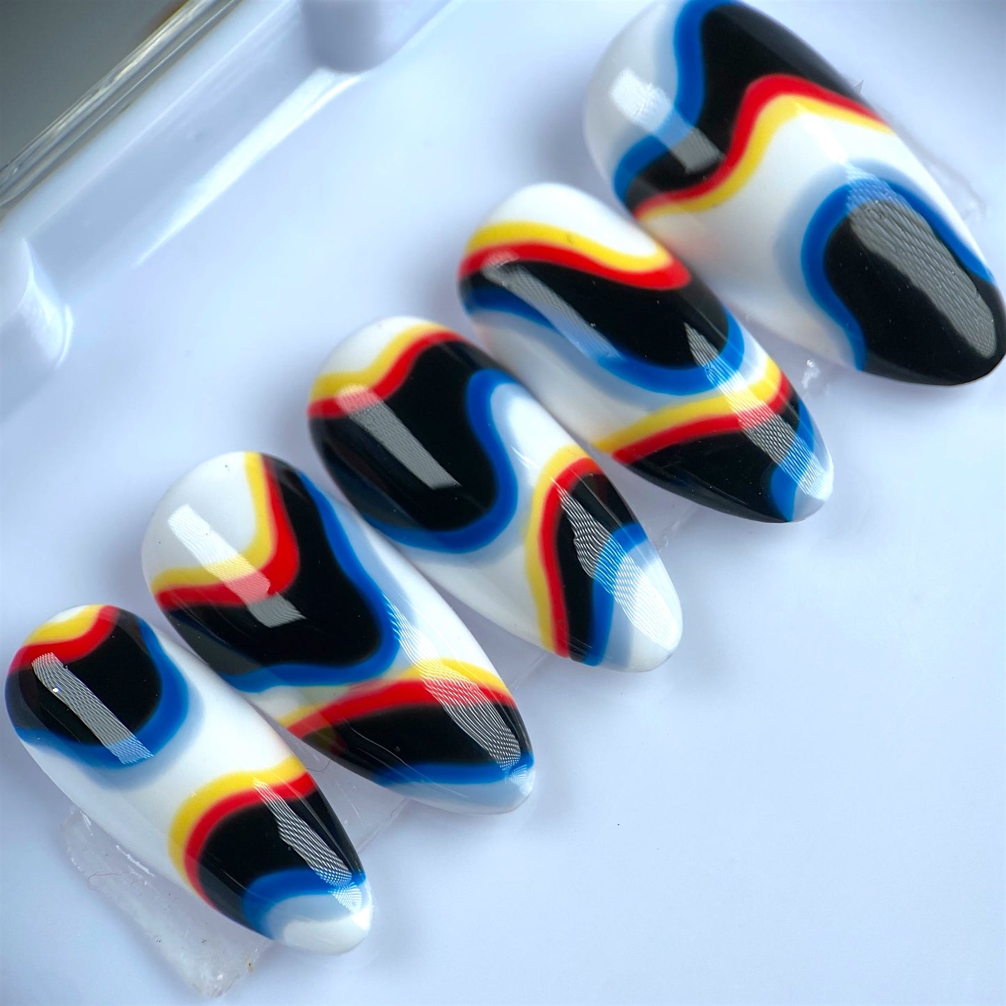 Press-on nails « TRIPPY NIGHT »