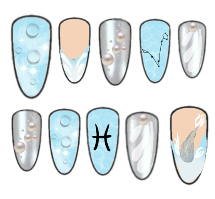 Press-on nails Poisson