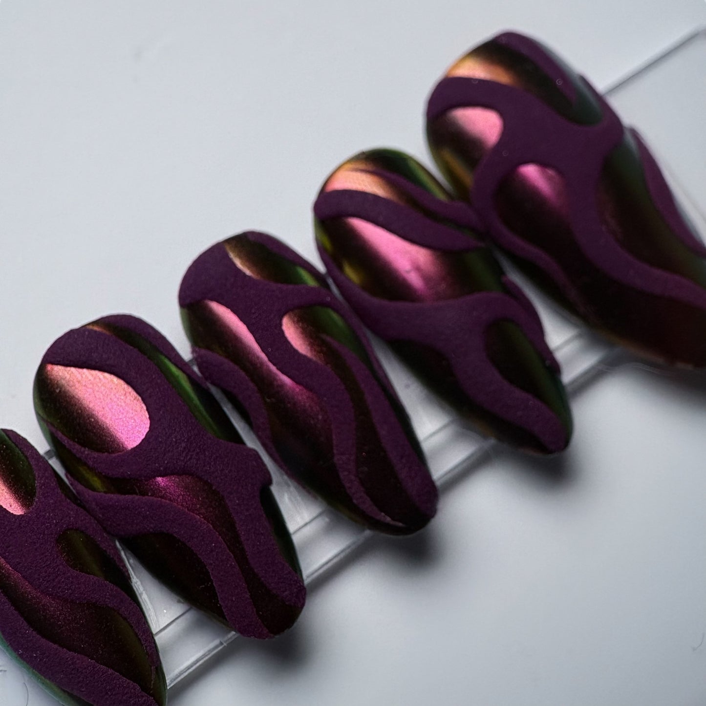 Press-on nails « SWEET CHROME »