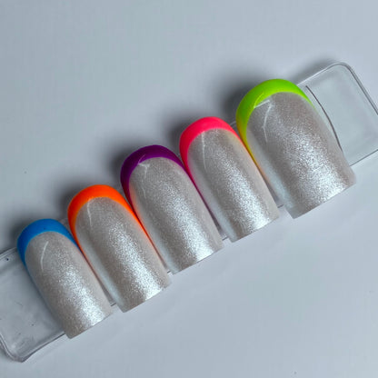 Press-on nails « NEON REVERSE »