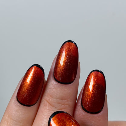 Press-on nails « SPICY PUMPKIN »