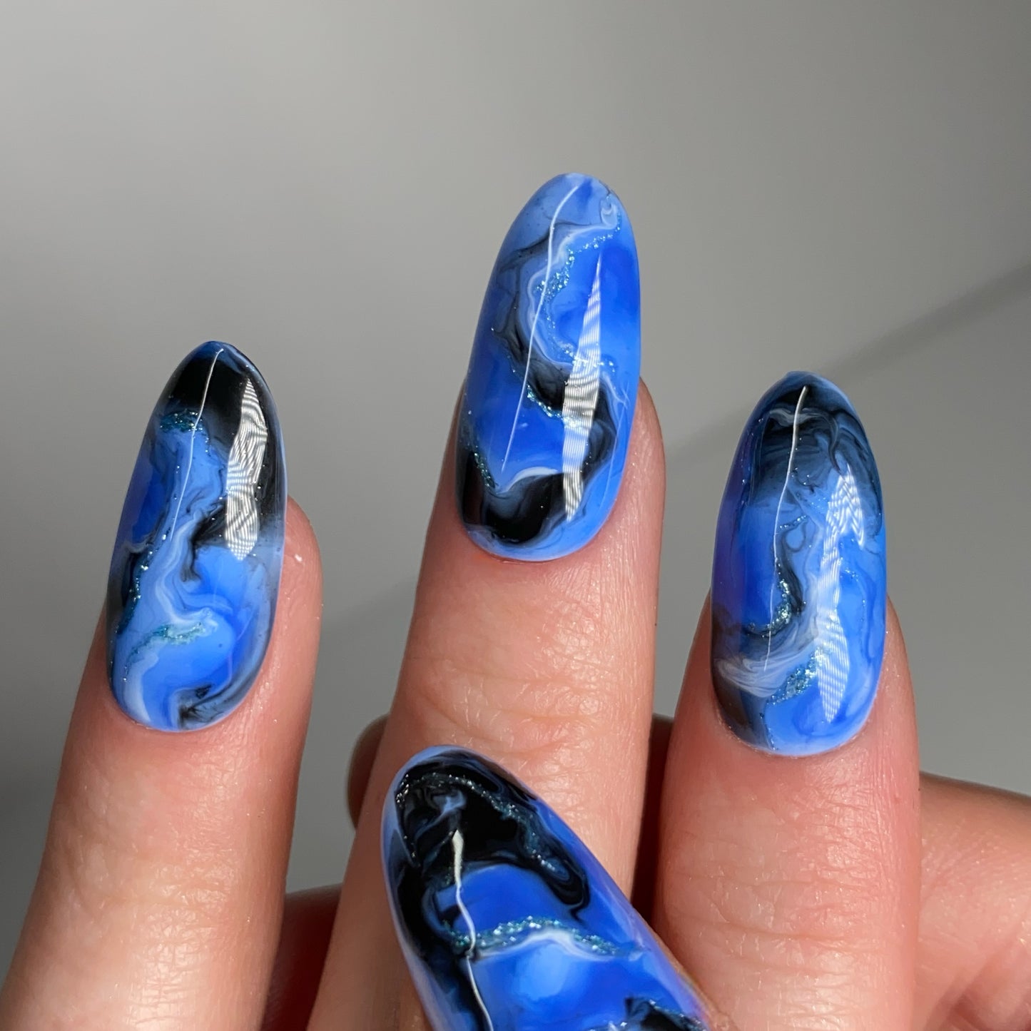 Press-on nails « DEEP OCEAN »