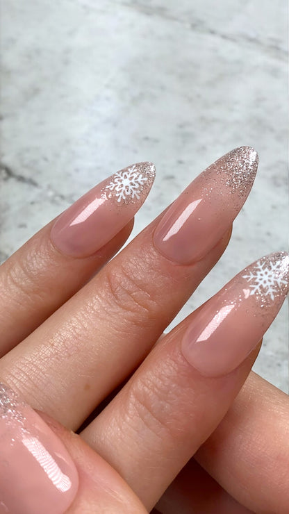 Press-on nails « CUTE FLAKE »