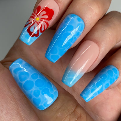 Press-on nails « POOL PARTY »