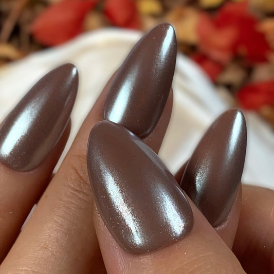 Press-on nails « FROSTED MOCHA »