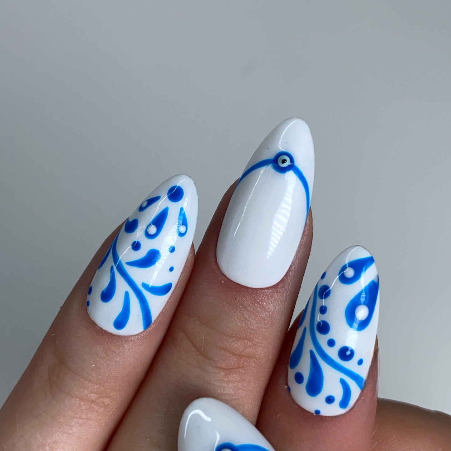 Press-on nails « SANTORINI »