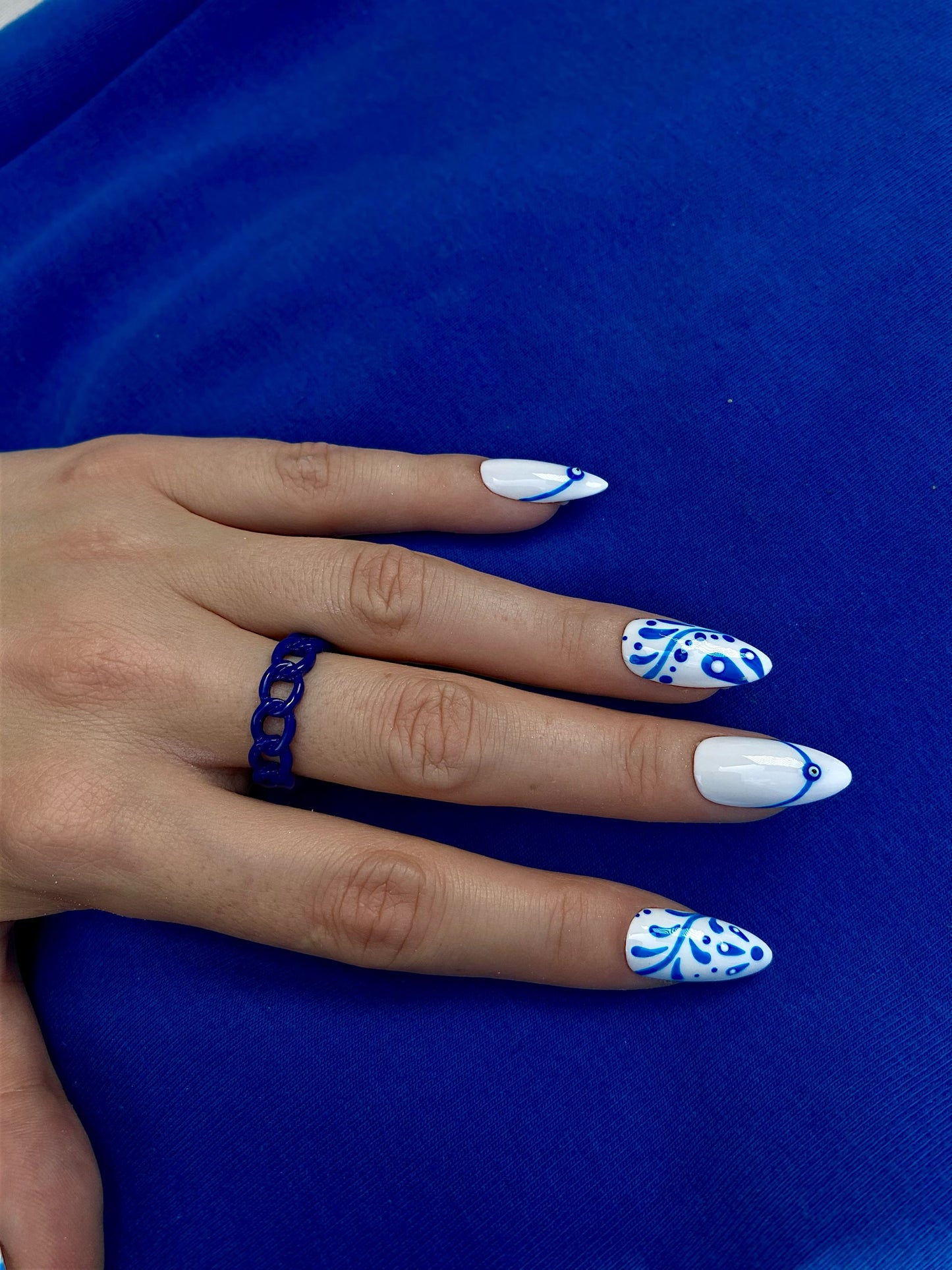 Press-on nails « SANTORINI »