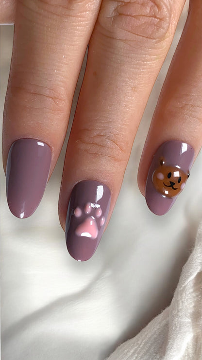 Press-on nails « LITTLE BEAR »