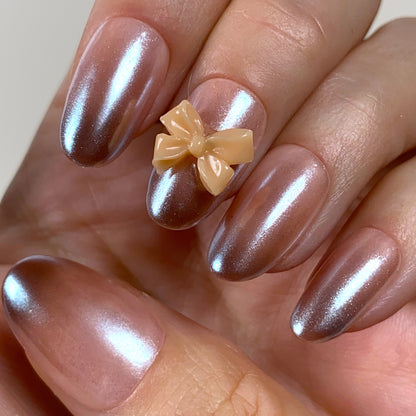 Press-on nails « BOW-TIFUL » (avec ou sans noeud)