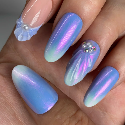 Press-on nails « BABY SHELL »