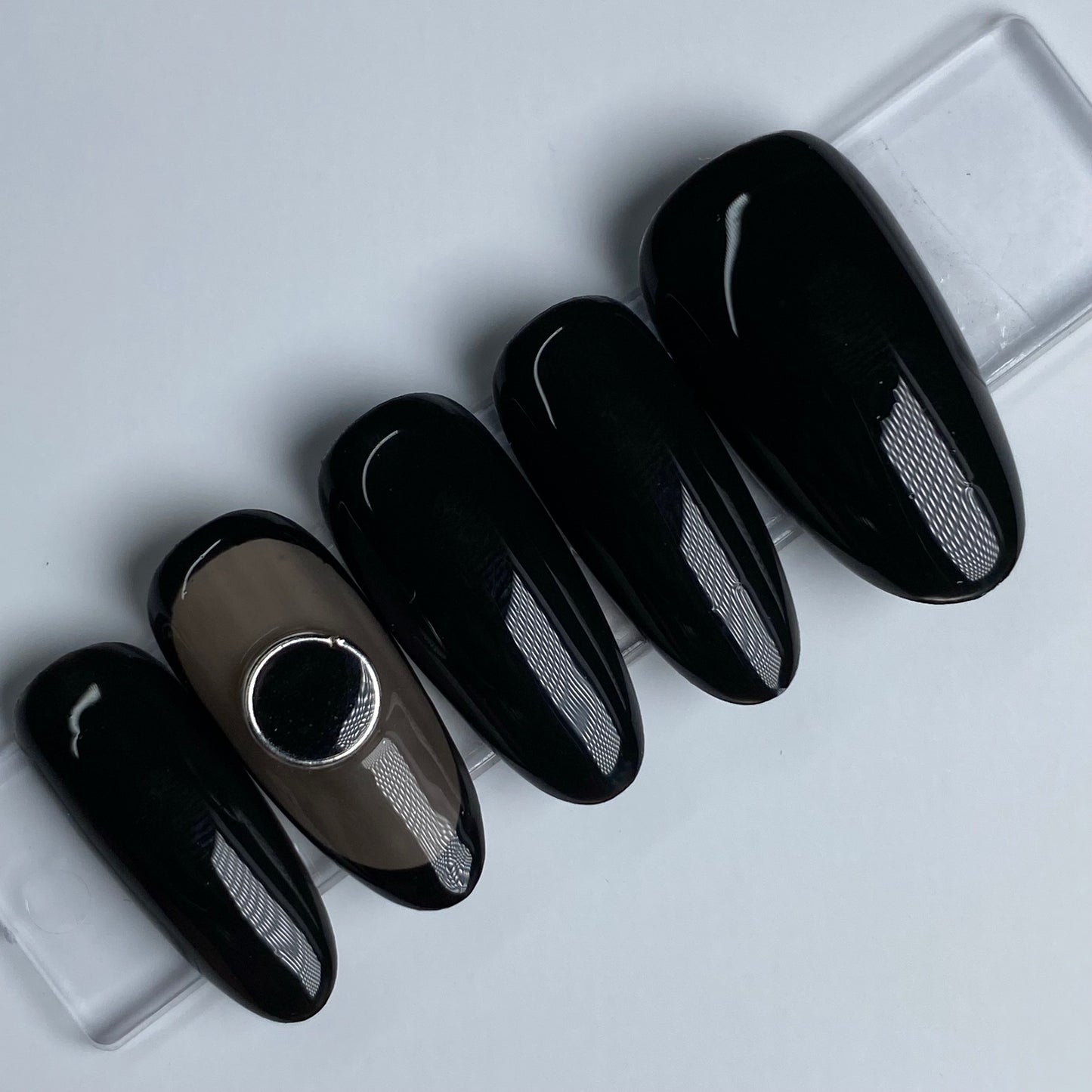 Press-on nails « ONYX CRYSTAL »