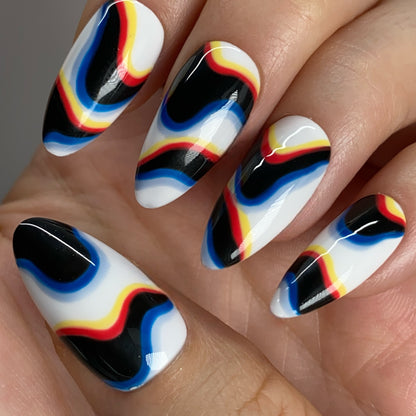 Press-on nails « TRIPPY NIGHT »