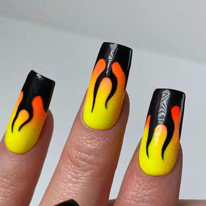 Press-on nails « HOT FLAMES »