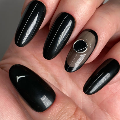 Press-on nails « ONYX CRYSTAL »