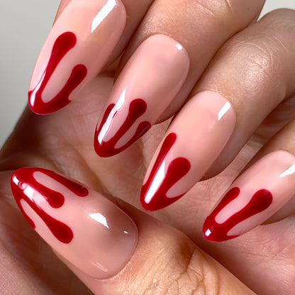 Press-on nails « BLOODY FRENCH »