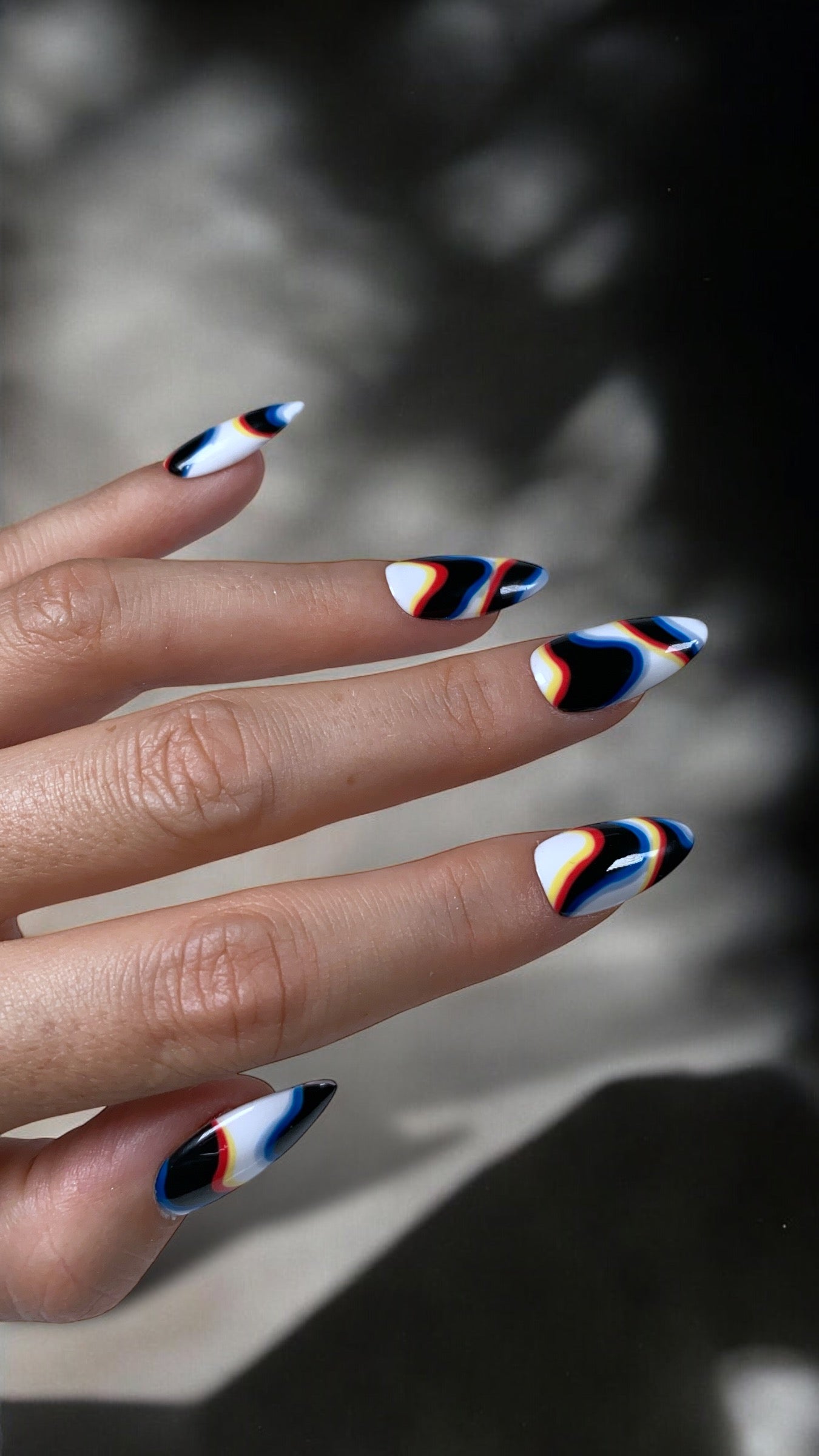 Press-on nails « TRIPPY NIGHT »