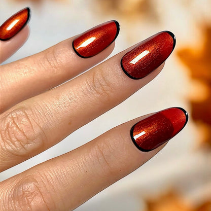 Press-on nails « SPICY PUMPKIN »