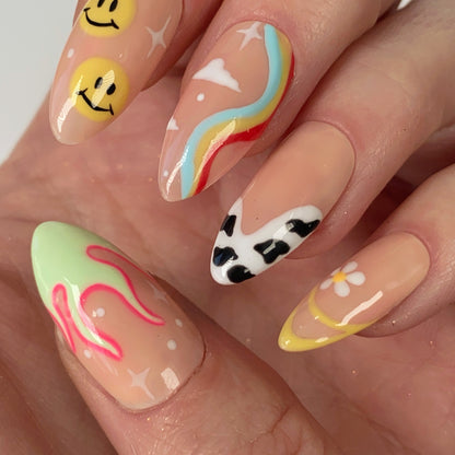 Press-on nails « FUNNY SPRING »