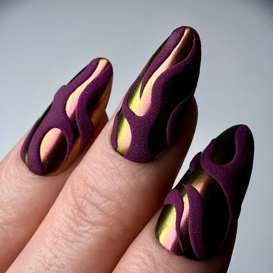 Press-on nails « SWEET CHROME »