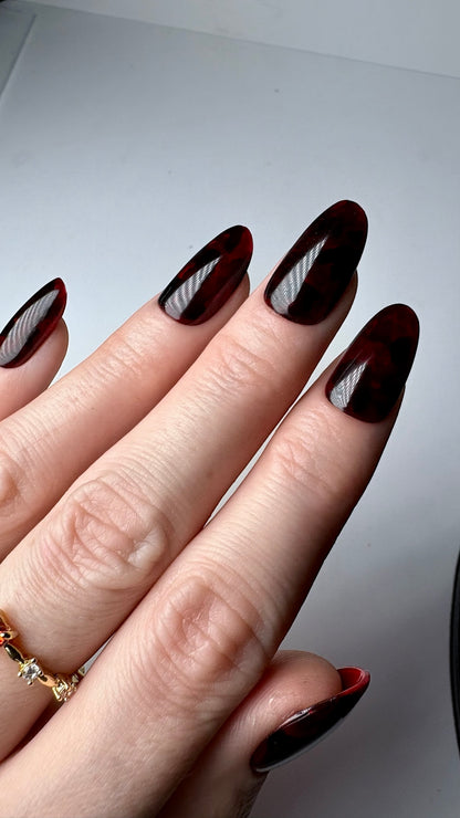 Press-on nails « DARK LOVE »