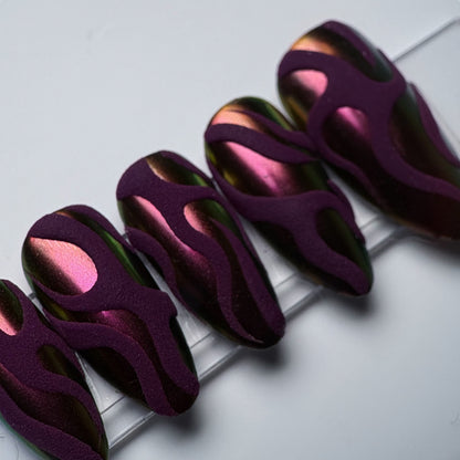 Press-on nails « SWEET CHROME »